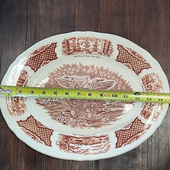 Vintage Fair Winds Alfred Meakin Platter - Picture 6 of 7